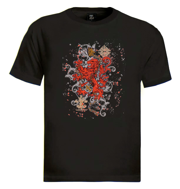 Heraldic Lion Gatecrasher Dj T-Shirt