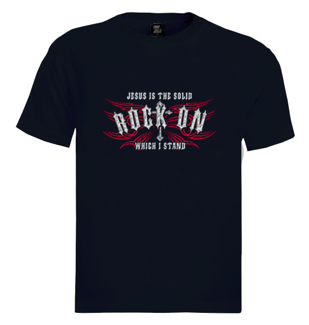 Jesus Rock On T-Shirt