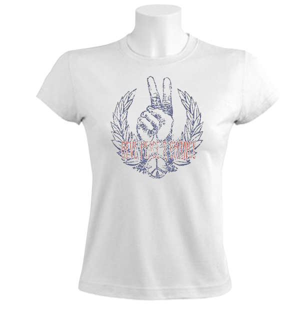 Give Peace A Chance women T-Shirt