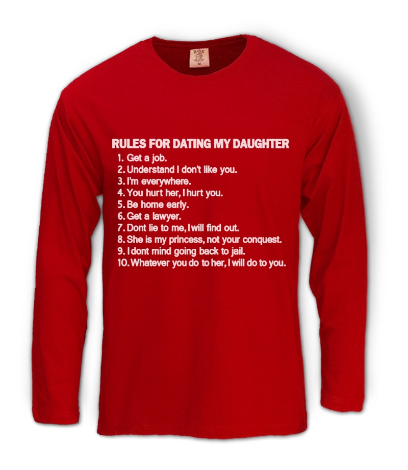 dads rules for dating daughter shirt dads rules for dating daughter shirt