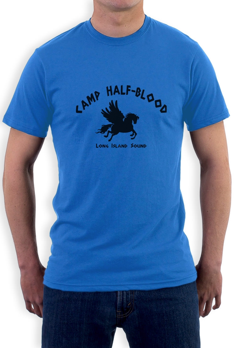 Camp halfBlood TShirt Pegasus Horse Long Island Percy Jackson Greek Gods eBay