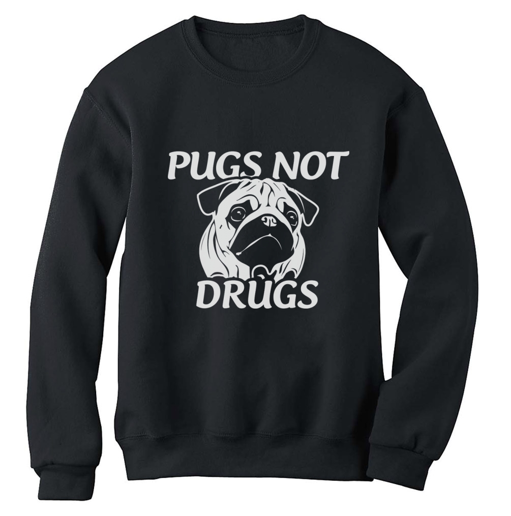 pugs not drugs jumper mens pugs not drugs sweatshirt animal show dope swag crewneck jumper pugs not drugs jumper mens pugs not drugs sweatshirt animal show dope swag crewneck jumper