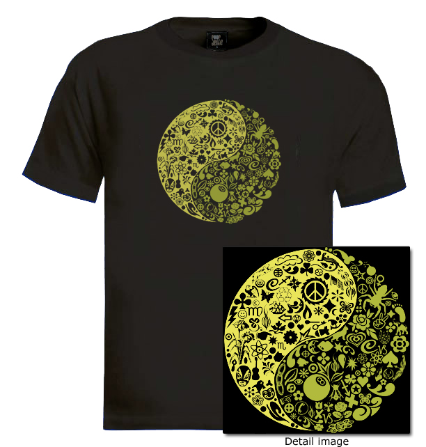 Yin Yang Symbols T-Shirt