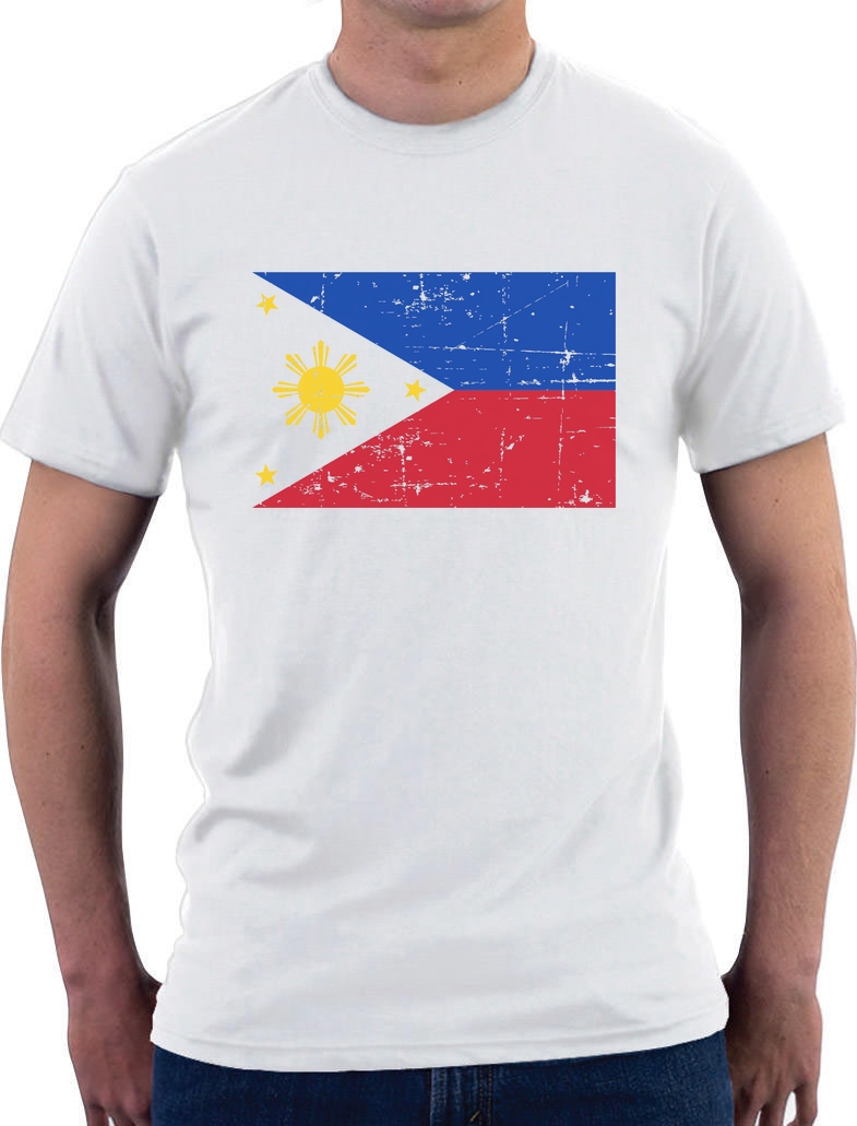 Philippines Flag Vintage Style Retro T-Shirt Gift Idea | eBay