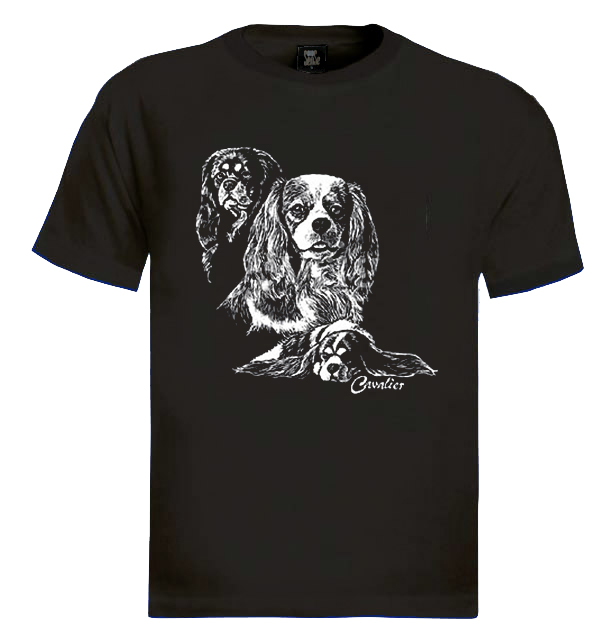 Cavalier spaniel dog T-Shirt