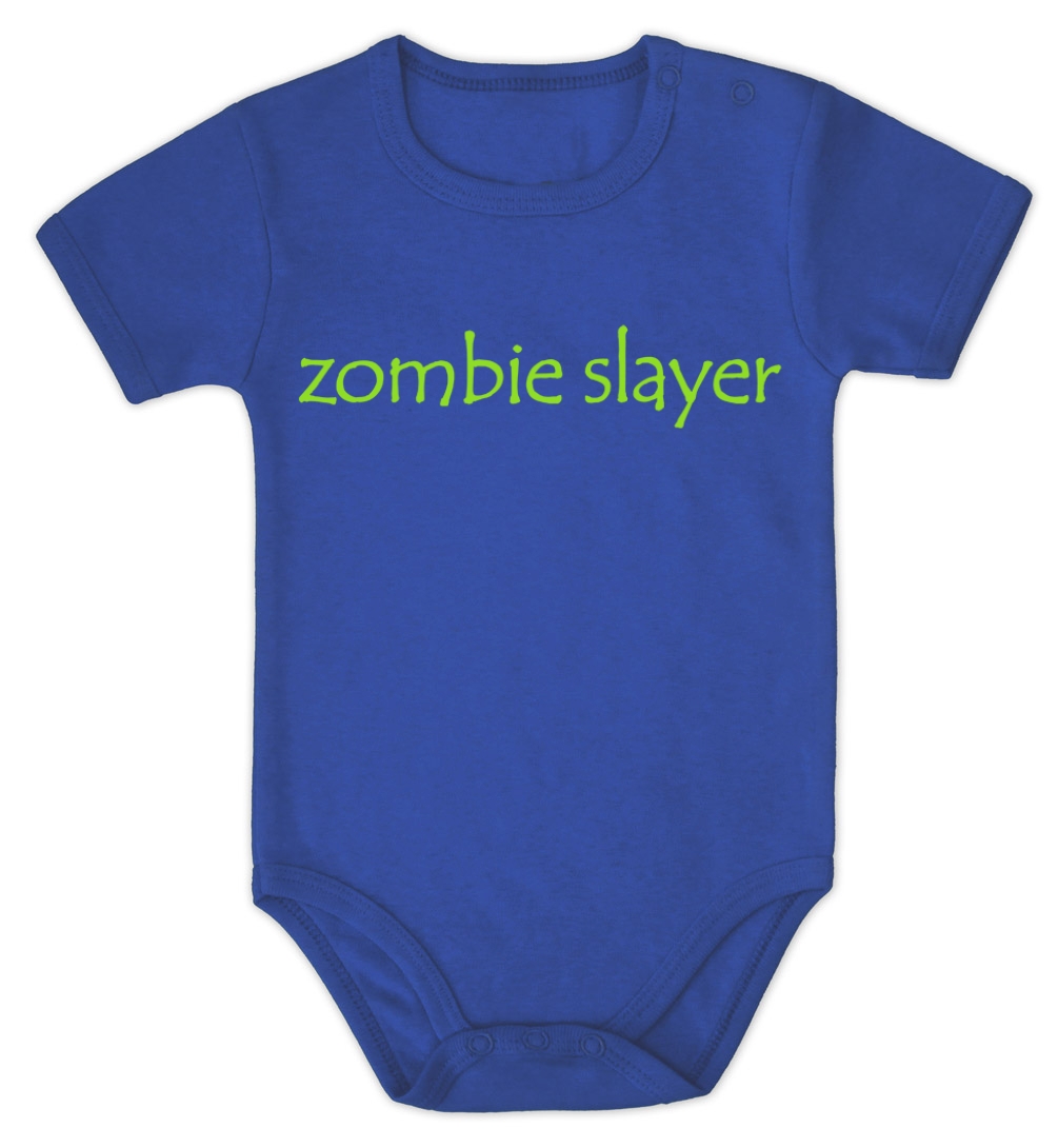 Zombie Slayer Baby Onesie Bodysuit BABYGROW Shower Gift Xmas gift Idea