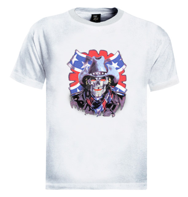 American Cowboy Skull T-Shirt