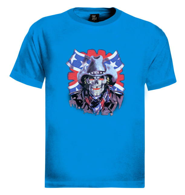 American Cowboy Skull T-Shirt