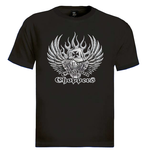 Custom choppers usa wings T-Shirt