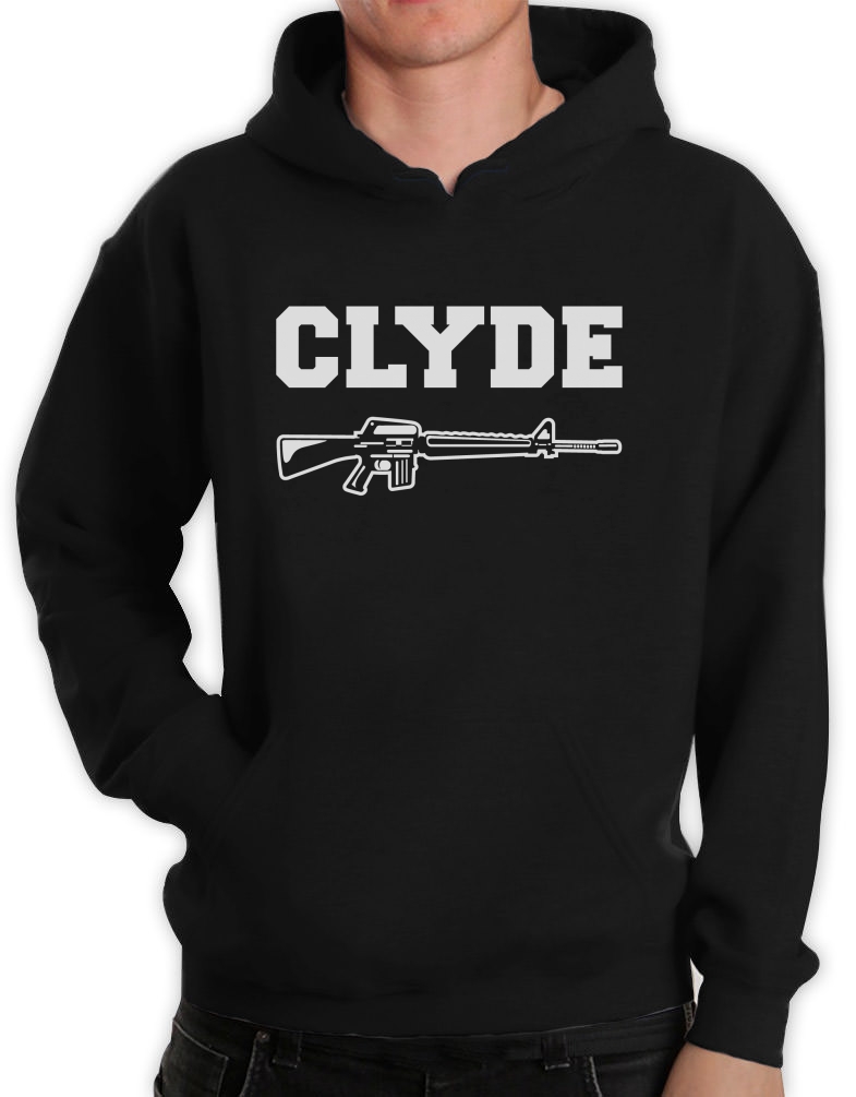Clyde Hoodie Bonnie Matching Couple For Valentine's Day Love Pullover