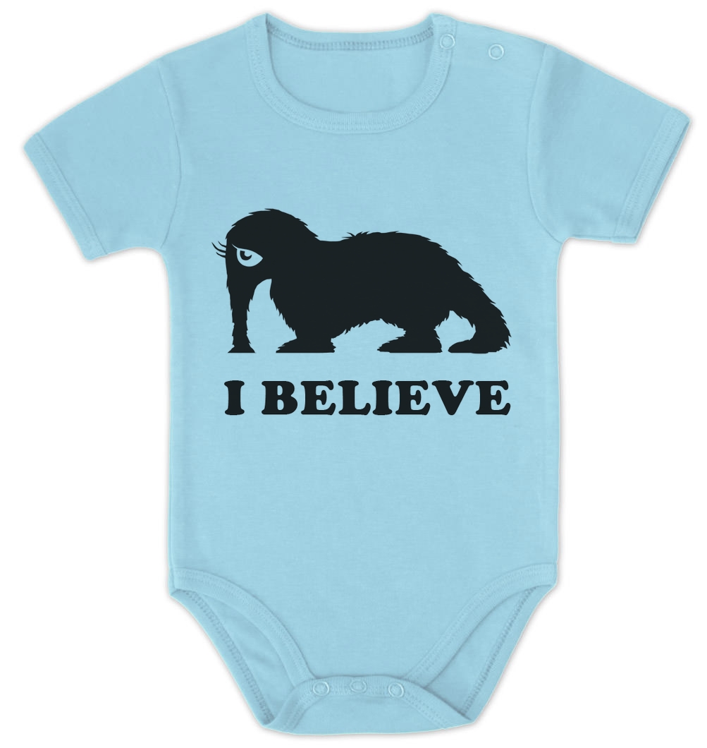 I believe Baby Onesie Elephant Cute woolly mammoth Baby ...