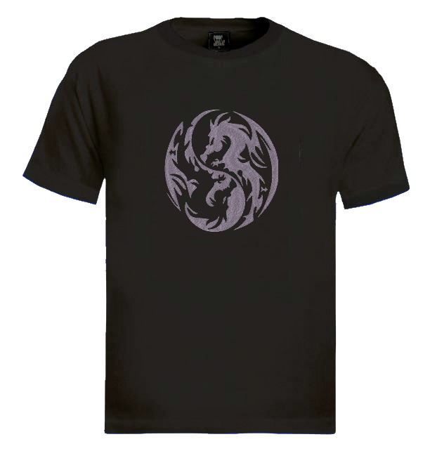 Ying Yang Dragon T-Shirt