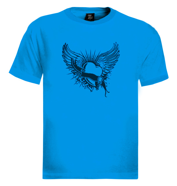 Angel Wings Heart T-Shirt