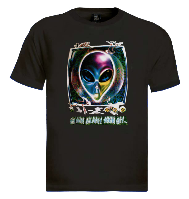Alien face T-shirt