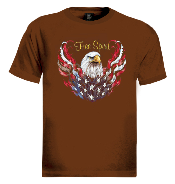 American flag eagle T-shirt vintage american flag shirt. American flag eagle T-shirt
