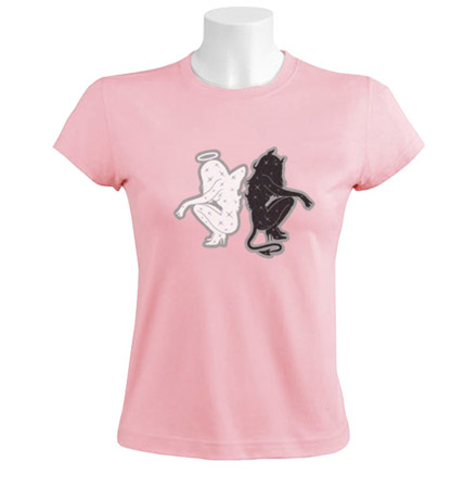 Angel vs Devil Women T-Shirt