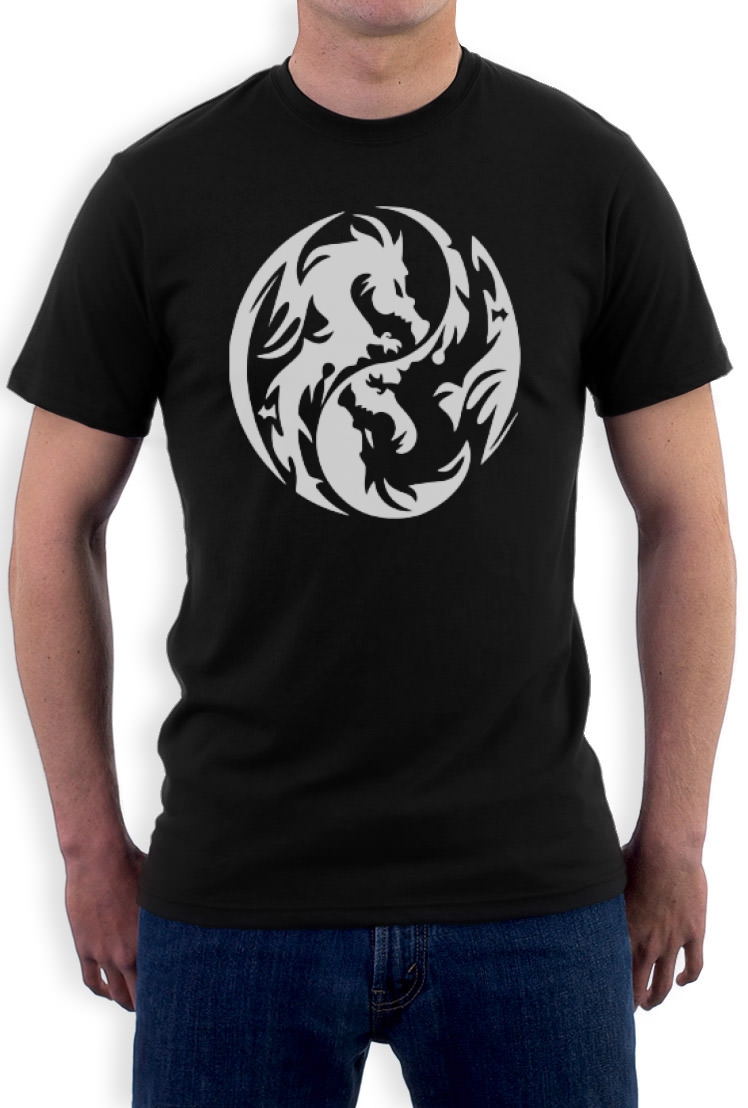 Ying Yang Dragon T-Shirt