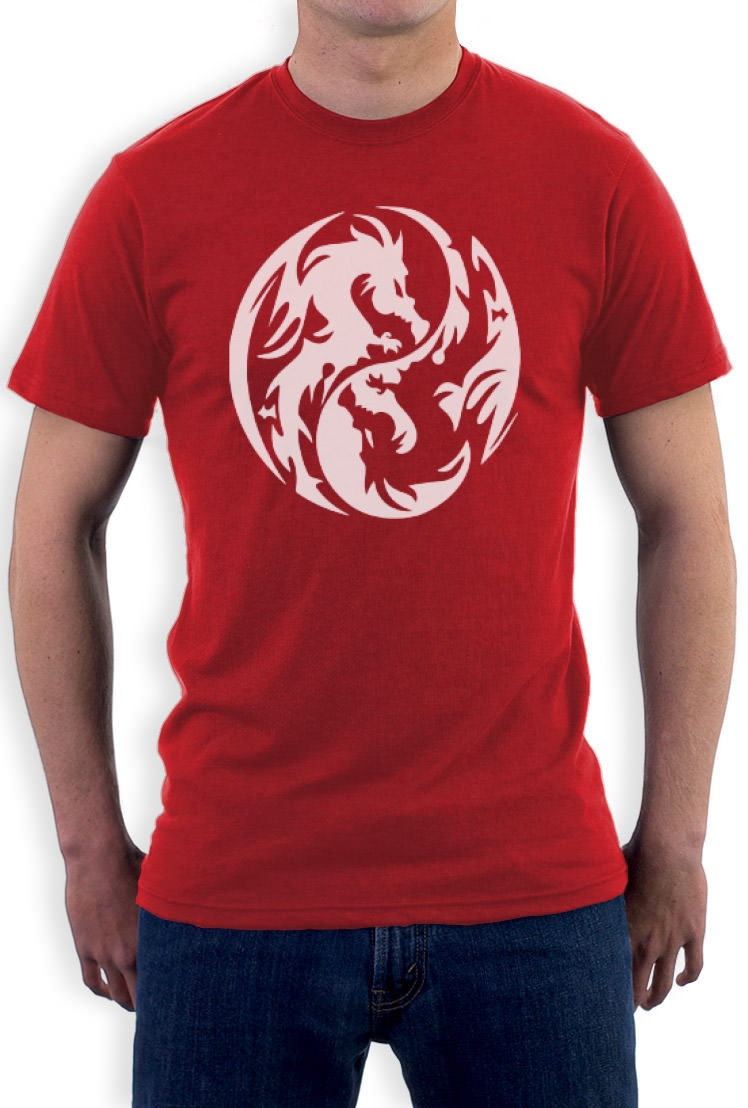 Ying Yang Dragon T-Shirt